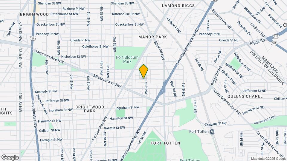 104 Longfellow St NW Map and Location Details