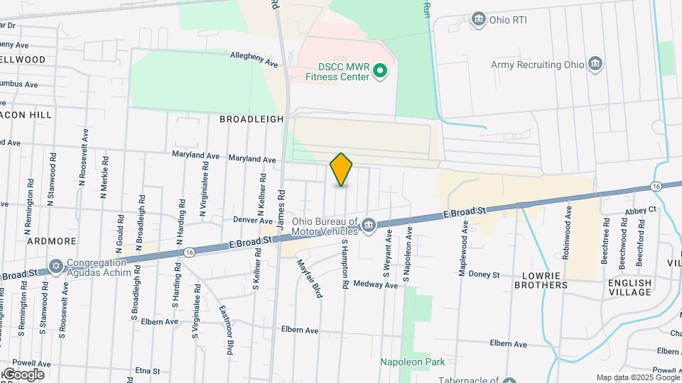 81 N Hampton Rd Map and Location Details