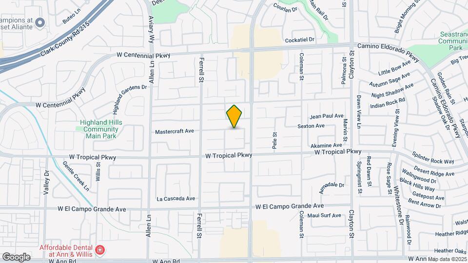 3011 Mastercraft Ave Map and Location Details