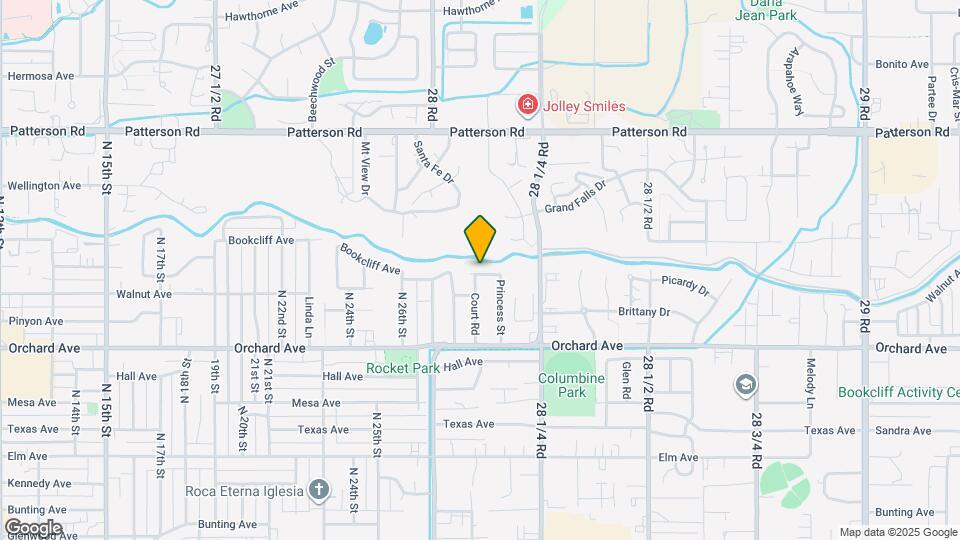 2810 Bookcliff Ave Map and Location Details