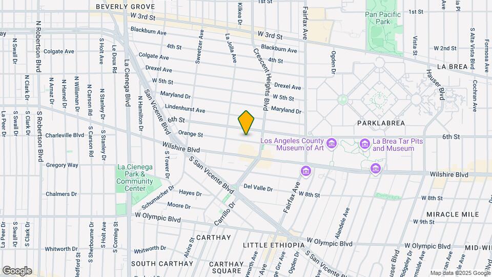 6335-6337 Orange St Mapa y Detalles de la Ubicación