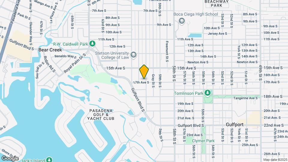 6001 17th Ave S Map and Location Details