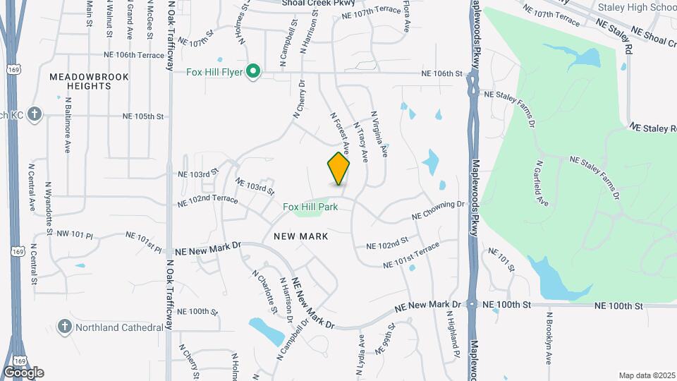 10230 N Forest Ave Map and Location Details