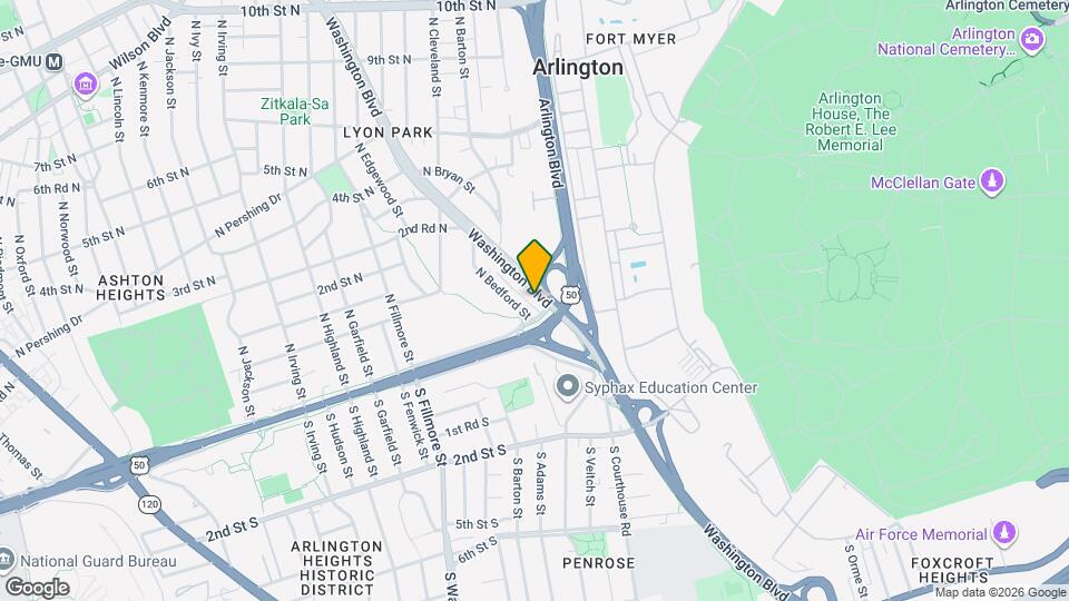 2310 Washington Blvd Map and Location Details