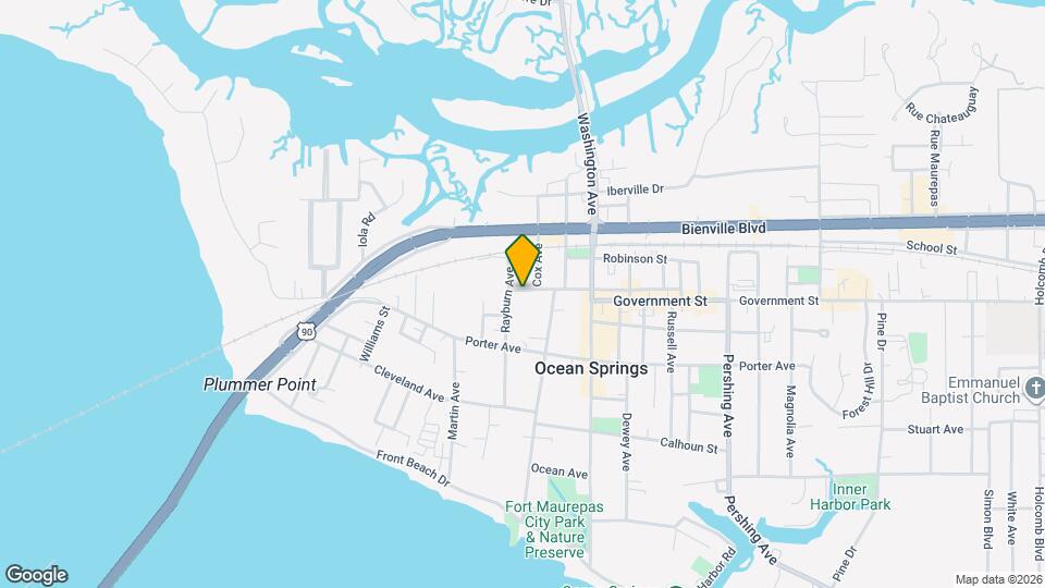 808 Desoto St Map and Location Details