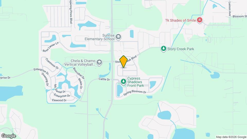 4427 Blackbird St Map and Location Details