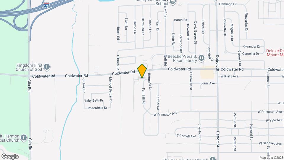 5509 Farmhill Rd Map and Location Details