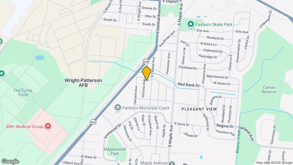 1014 Victoria Ave Map and Location Details