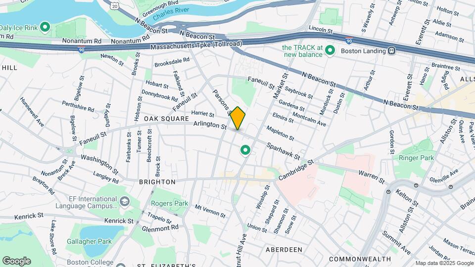 34 Arlington St, Unit 1 Map and Location Details