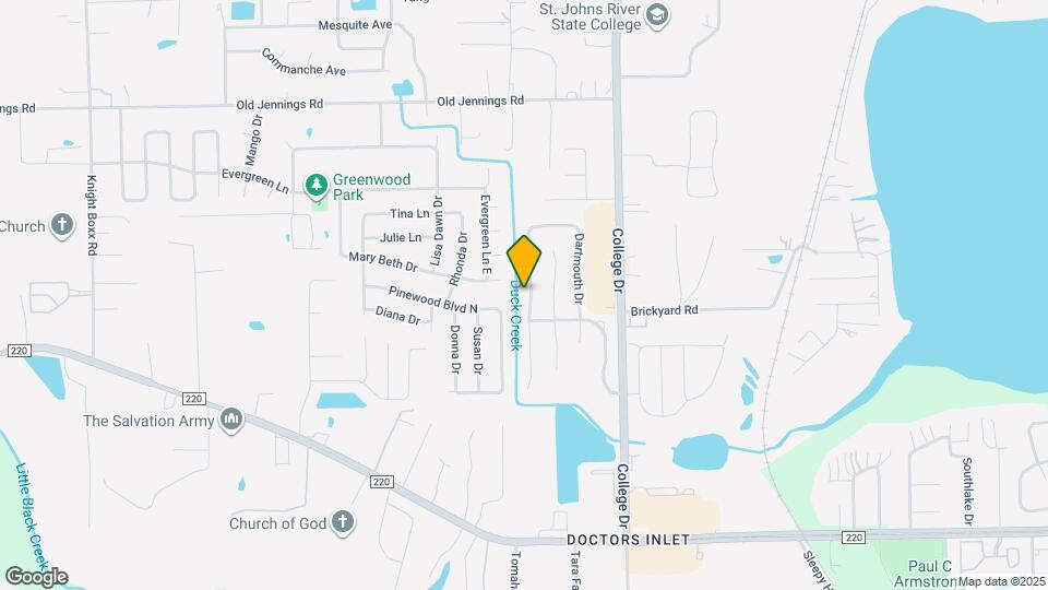 1810 Dartmouth Dr Map and Location Details