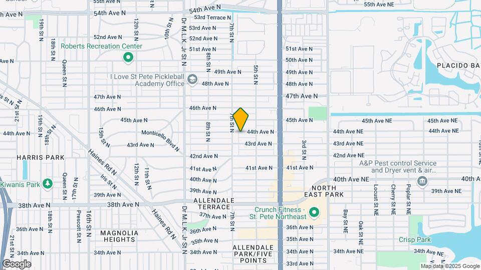 630 44th Ave N Map and Location Details