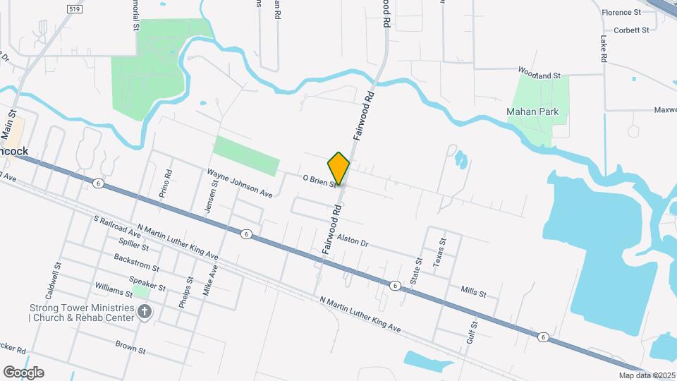 6403 O Brien St Mapa y Detalles de la Ubicación