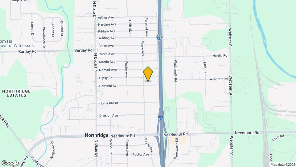 2307 Cardinal Ave Mapa y Detalles de la Ubicación