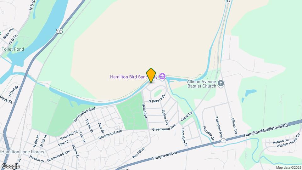 1709 Campbell Dr Map and Location Details