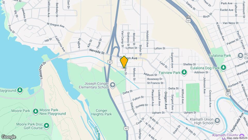 1850 Siskiyou St Map and Location Details