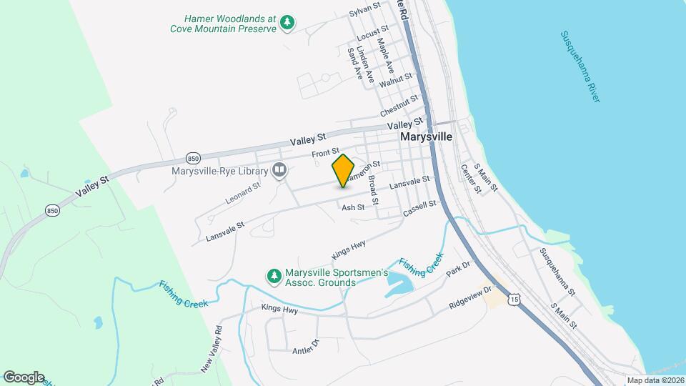 521 Lansvale St Map and Location Details