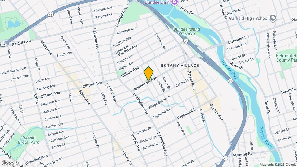 239 Ackerman Ave Map and Location Details