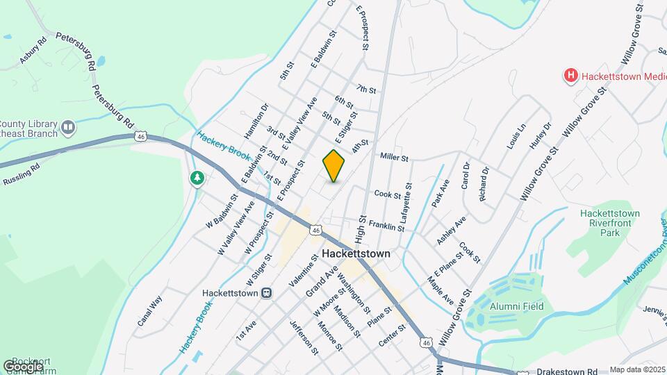 129 Bergen St Map and Location Details