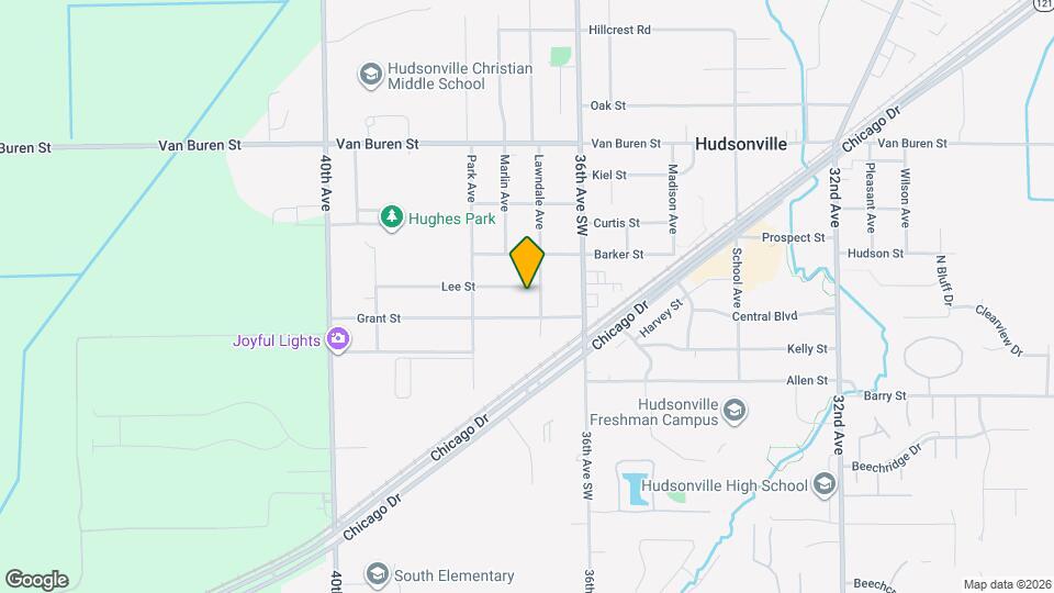 3686 Lee St Map and Location Details