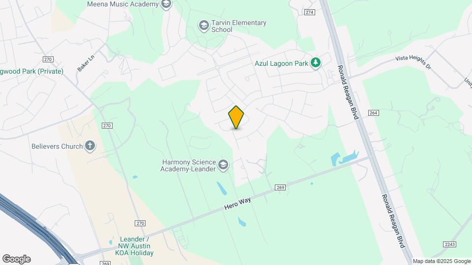 2036 Mar Vista Ln Map and Location Details