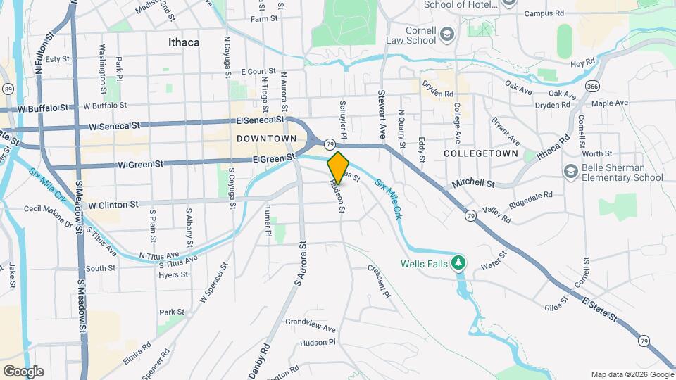 205 Hudson St Mapa y Detalles de la Ubicación