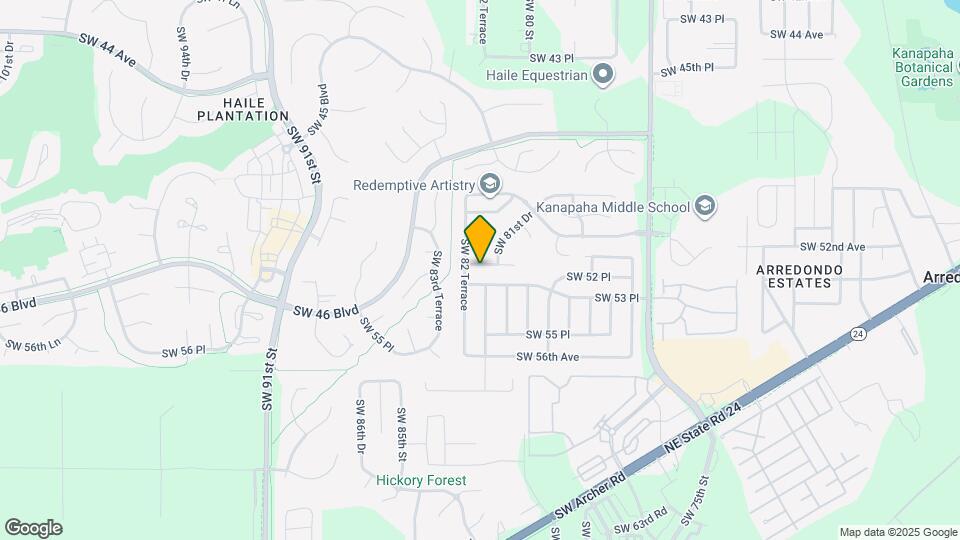 8209 SW 52 Ln Map and Location Details