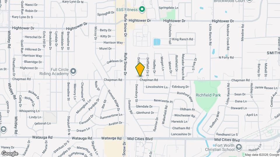6701 Driffield Cir W Map and Location Details