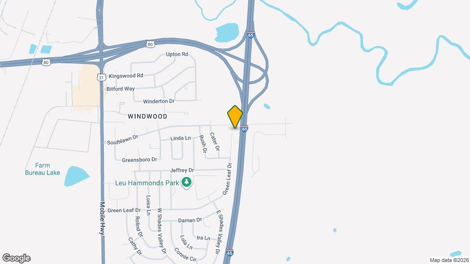 636 Green Leaf Dr Map and Location Details