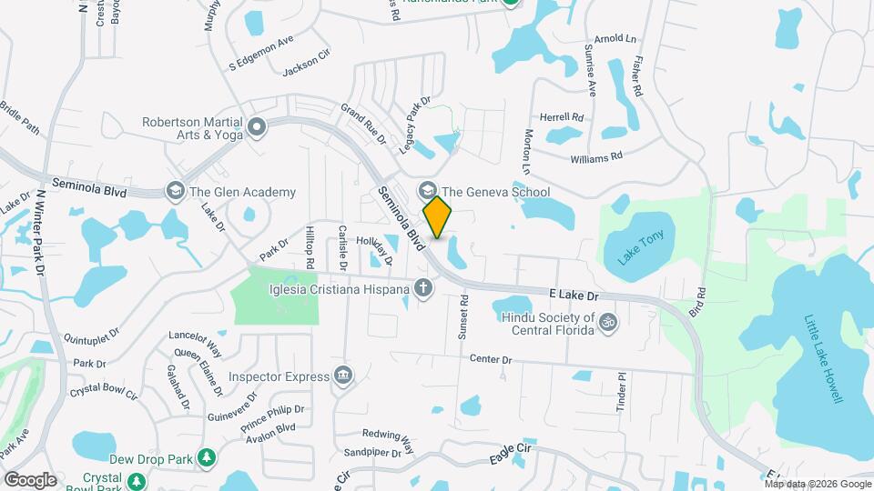 1451 Azalea Ave Map and Location Details