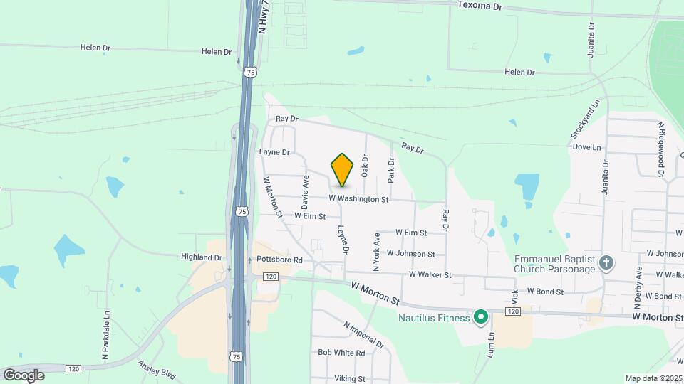 2735 W Washington St Map and Location Details