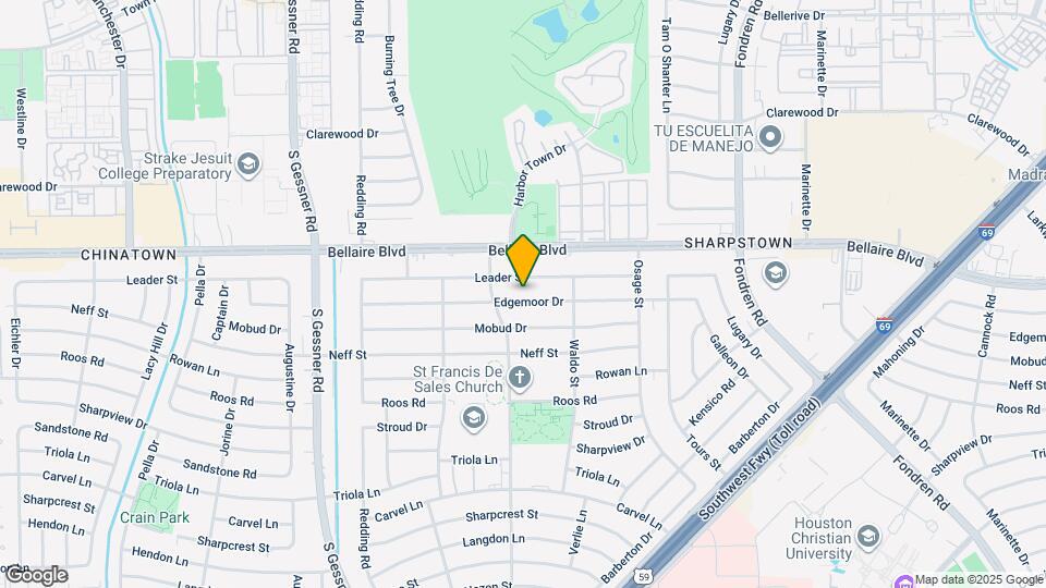 8210 Edgemoor Dr Map and Location Details