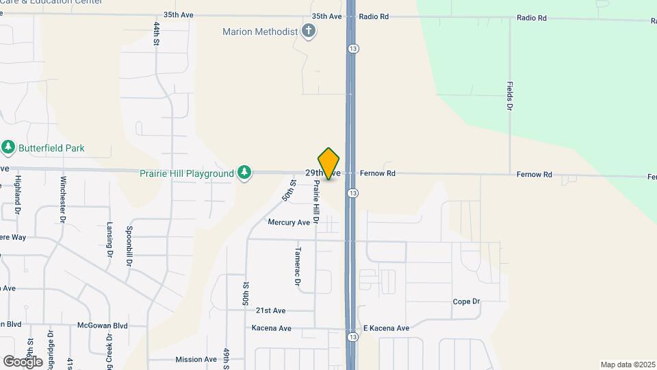2861 Prairie Hill Dr Map and Location Details