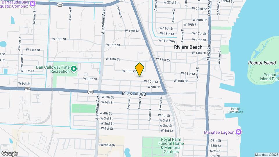 1015 Avenue I Map and Location Details