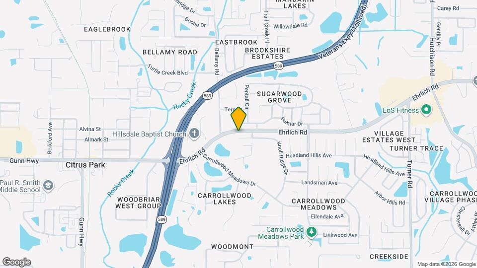 14609 Knoll Ridge Dr Map and Location Details