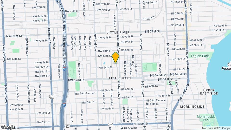 6410 NW Miami Ct Map and Location Details