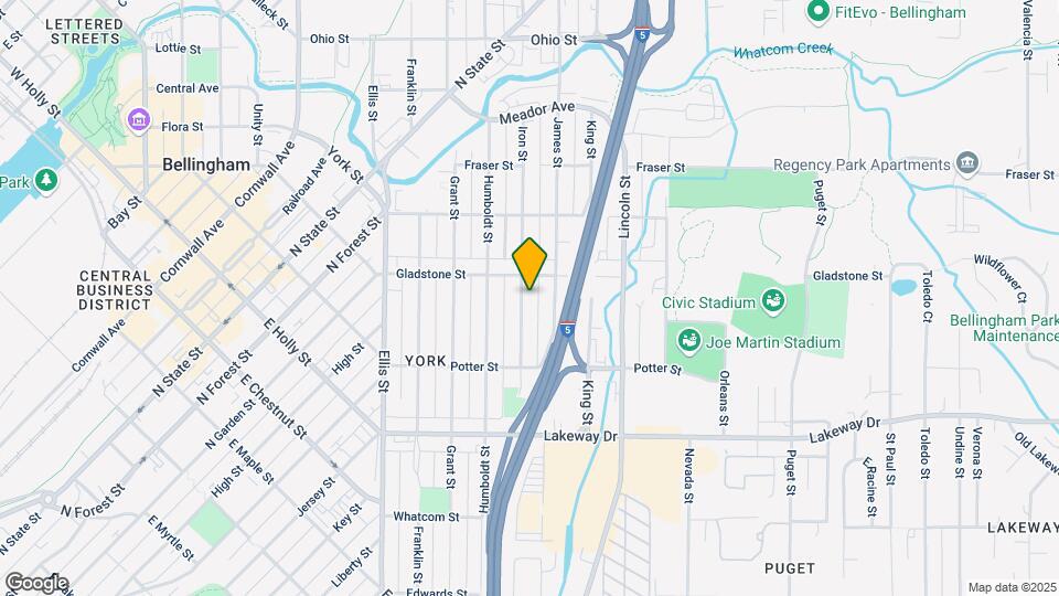 1460 Iron St Map and Location Details