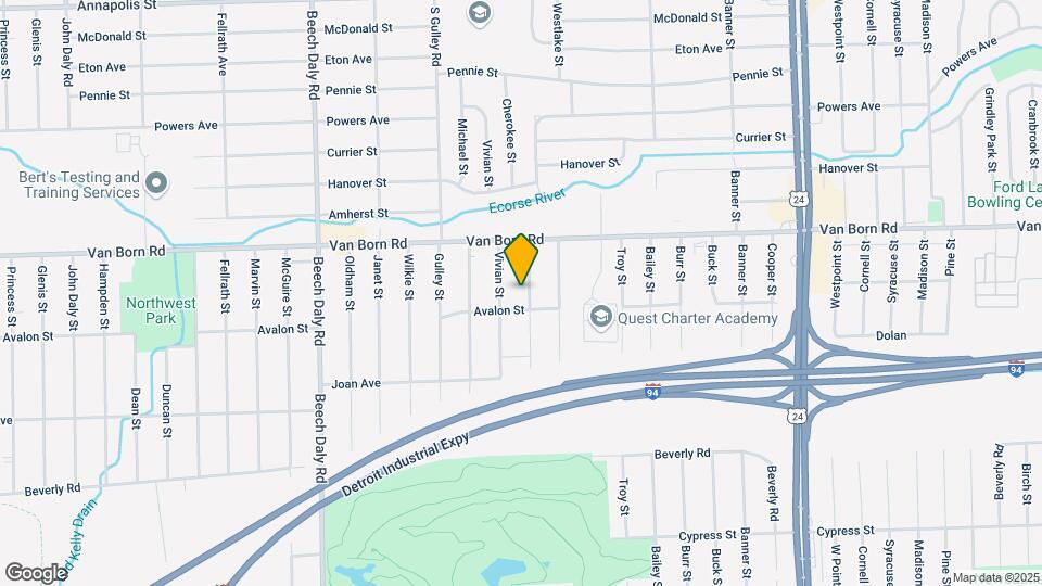 5926 Cherokee St Map and Location Details