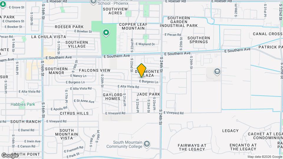 2232 E Burgess Ln Map and Location Details