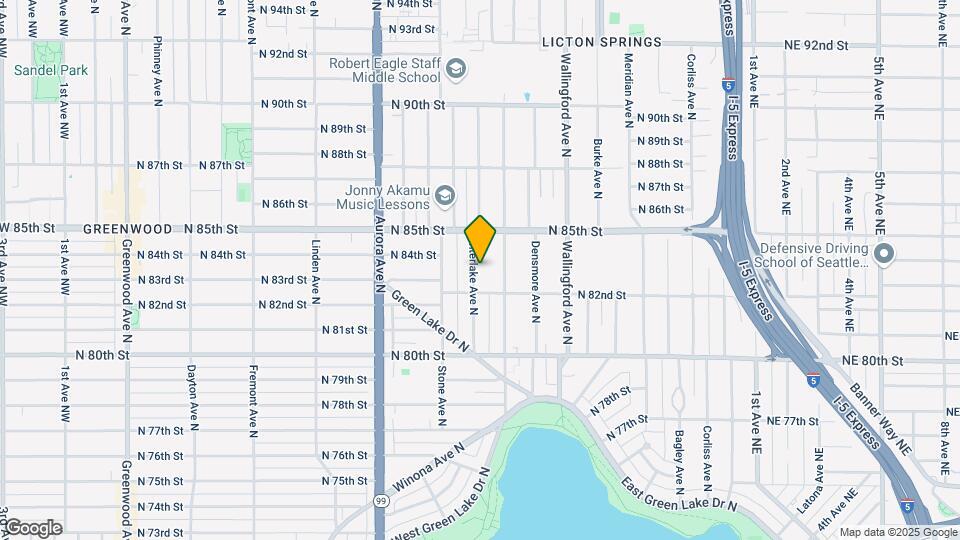 8220 Interlake Ave N Map and Location Details