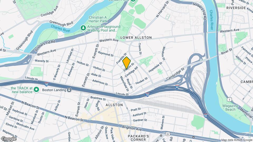 48 Easton St, Unit 3 Map and Location Details