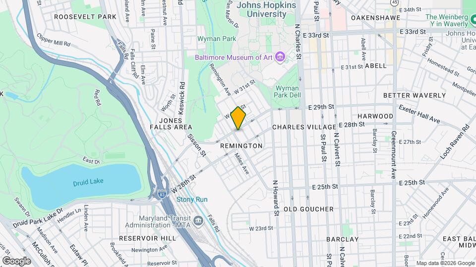 2841 Huntingdon Ave Map and Location Details
