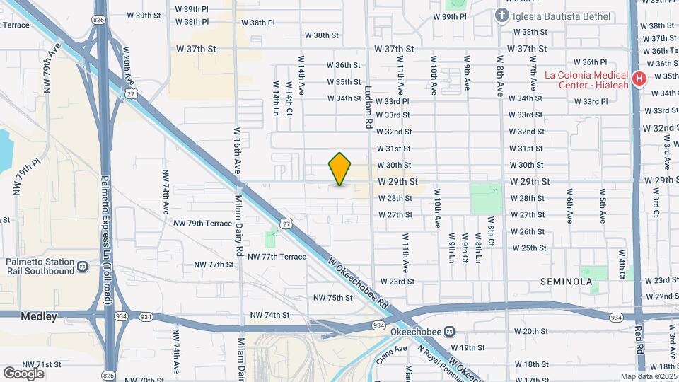 1300 W 29th St Map and Location Details