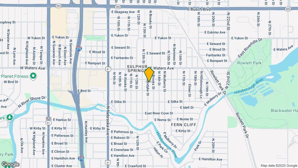 8213 N Klondyke St Map and Location Details