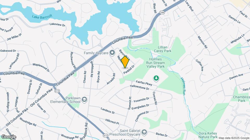 6228 Parkhill Dr Map and Location Details