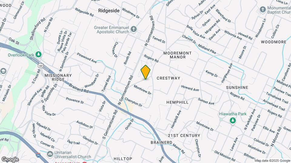 304 Gillespie Rd Map and Location Details