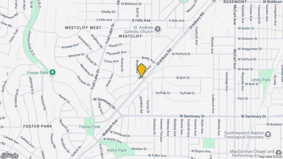 4101 Winfield Ave Mapa y Detalles de la Ubicación