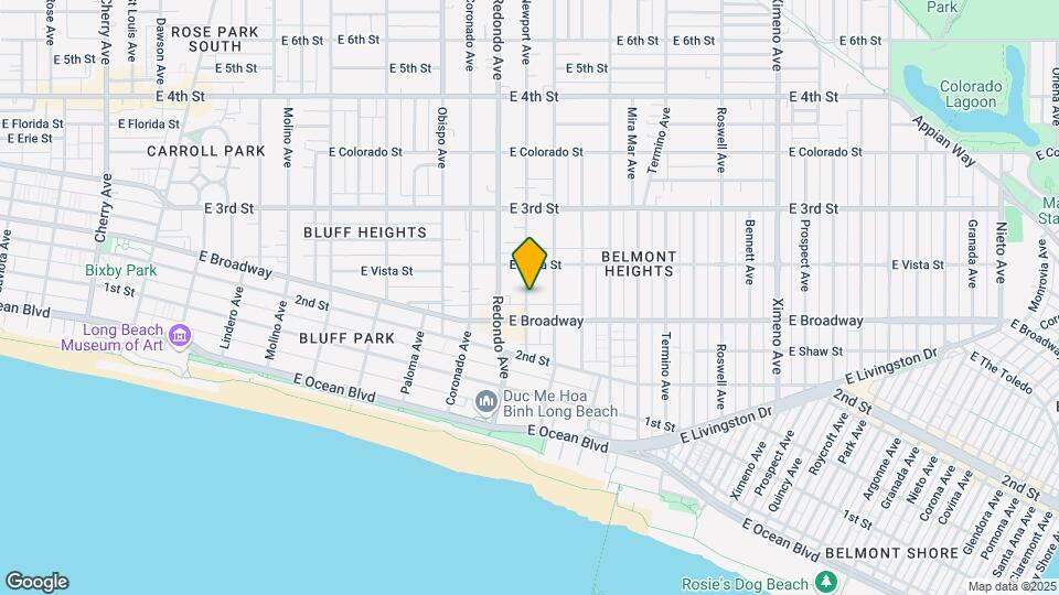 234 Newport Ave Map and Location Details