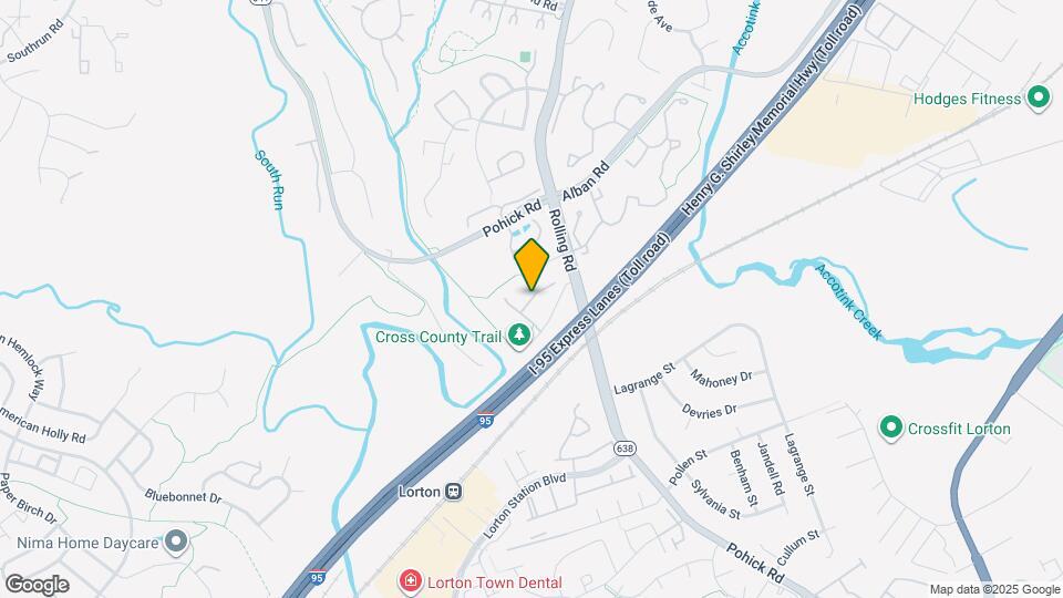 7728 Hickory Glen Way Map and Location Details