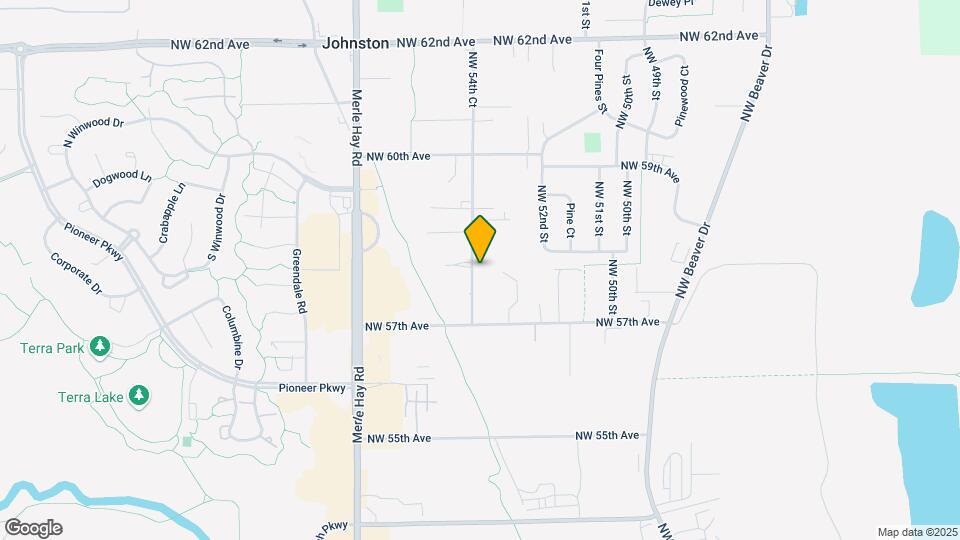 5793 NW 54th Ct Map and Location Details