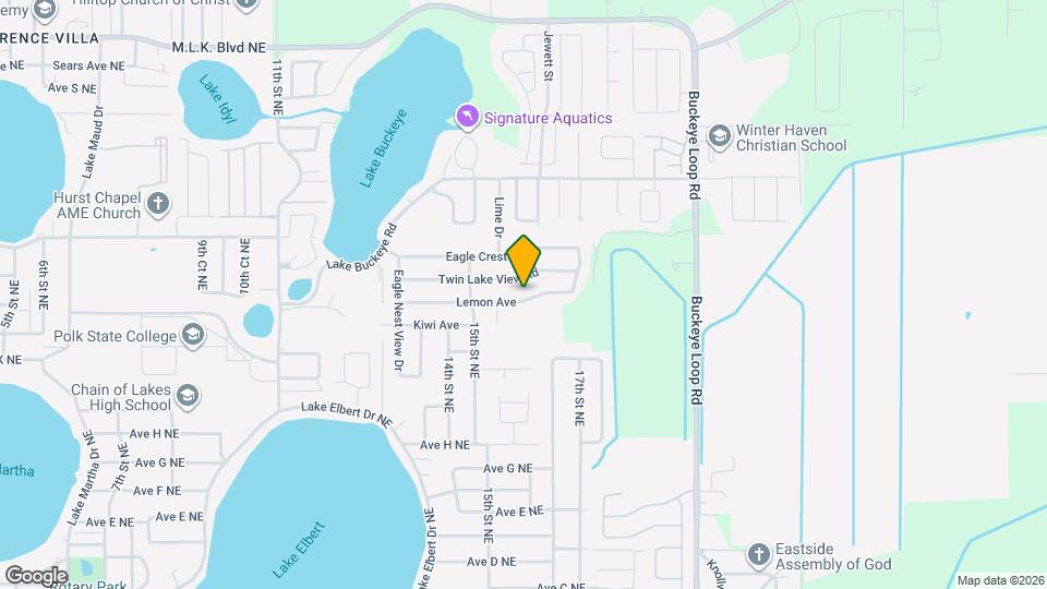 1581 Lemon Ave Mapa y Detalles de la Ubicación